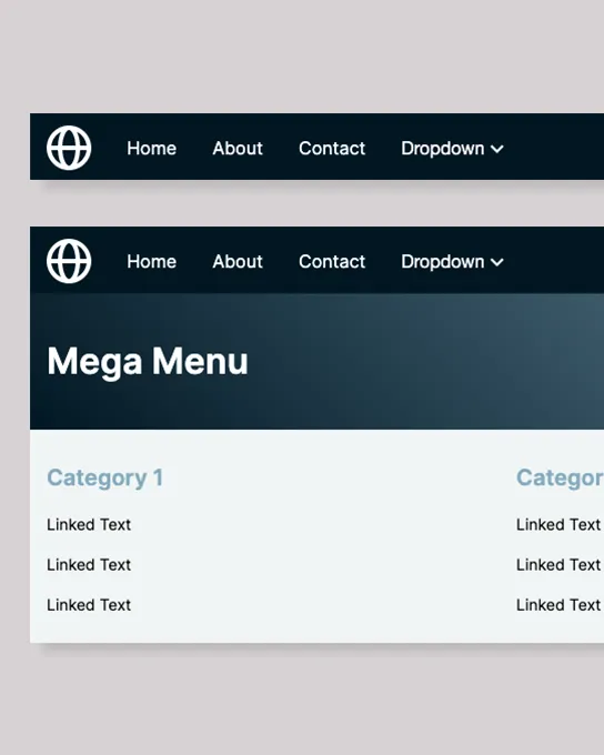 Mega Menu thumbnail